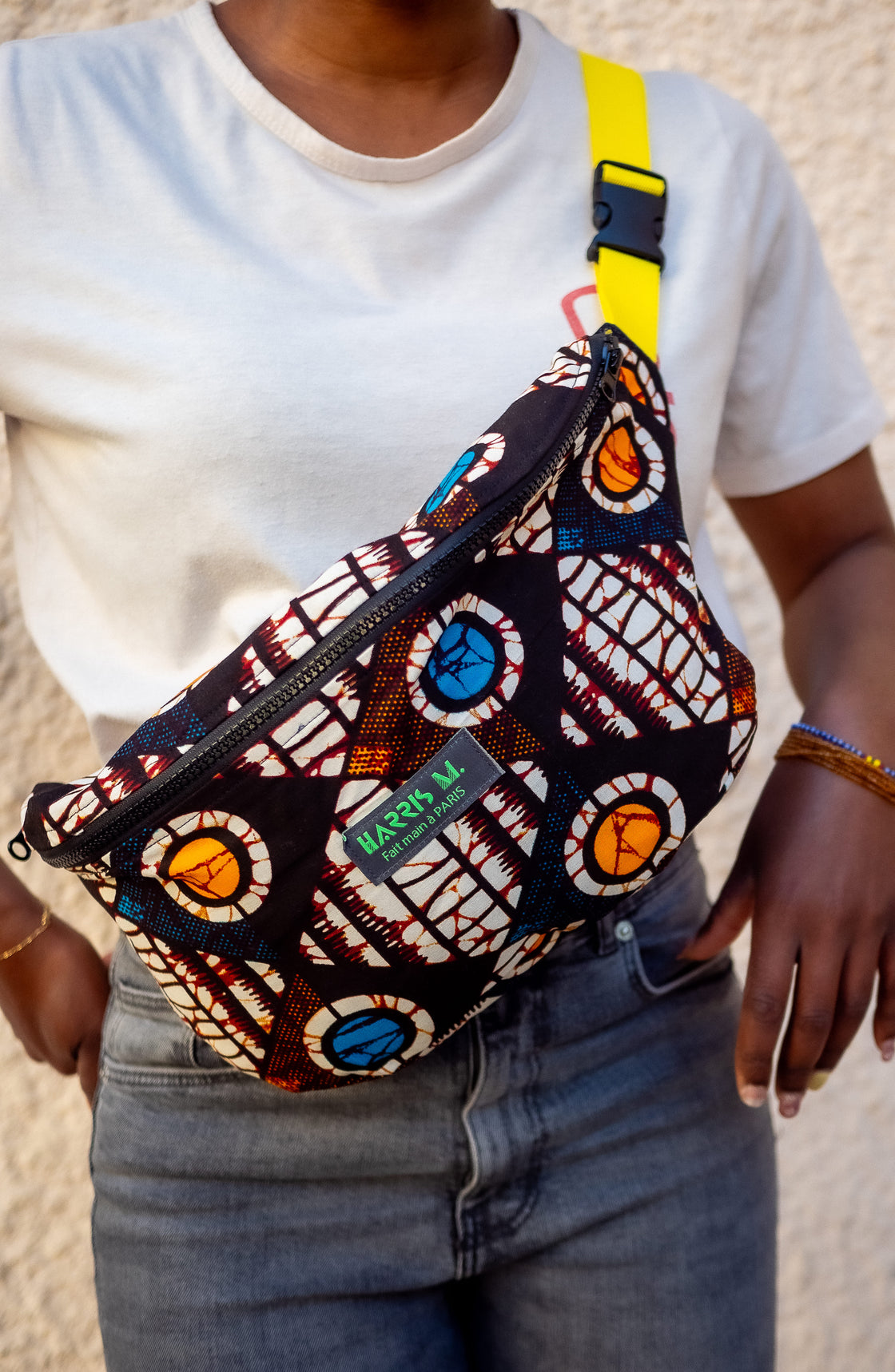 Sac Banane wax XL - Losange