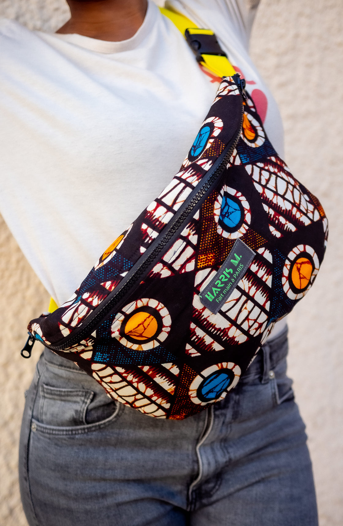 Sac Banane wax XL - Losange
