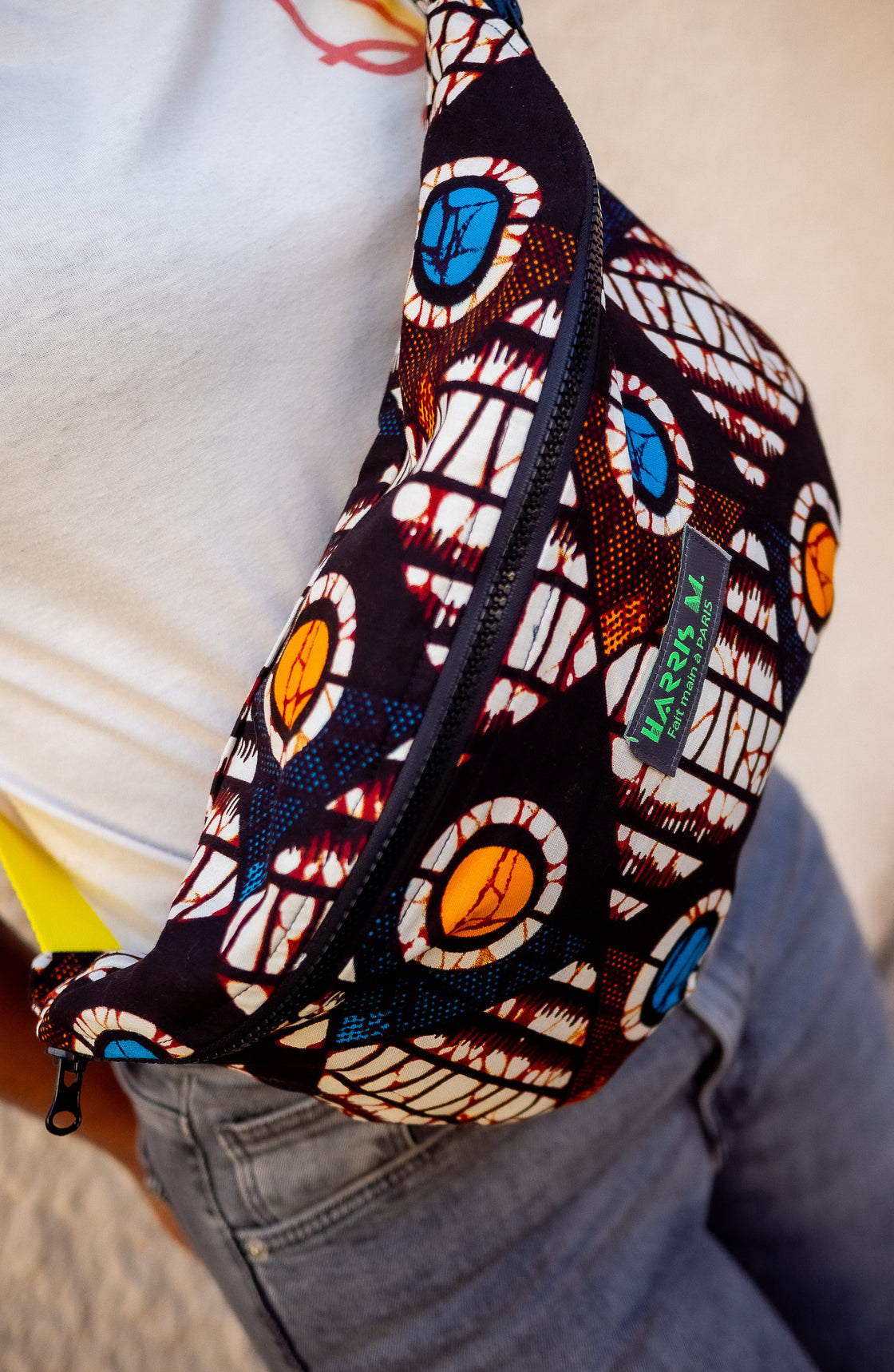 Sac Banane wax XL - Losange