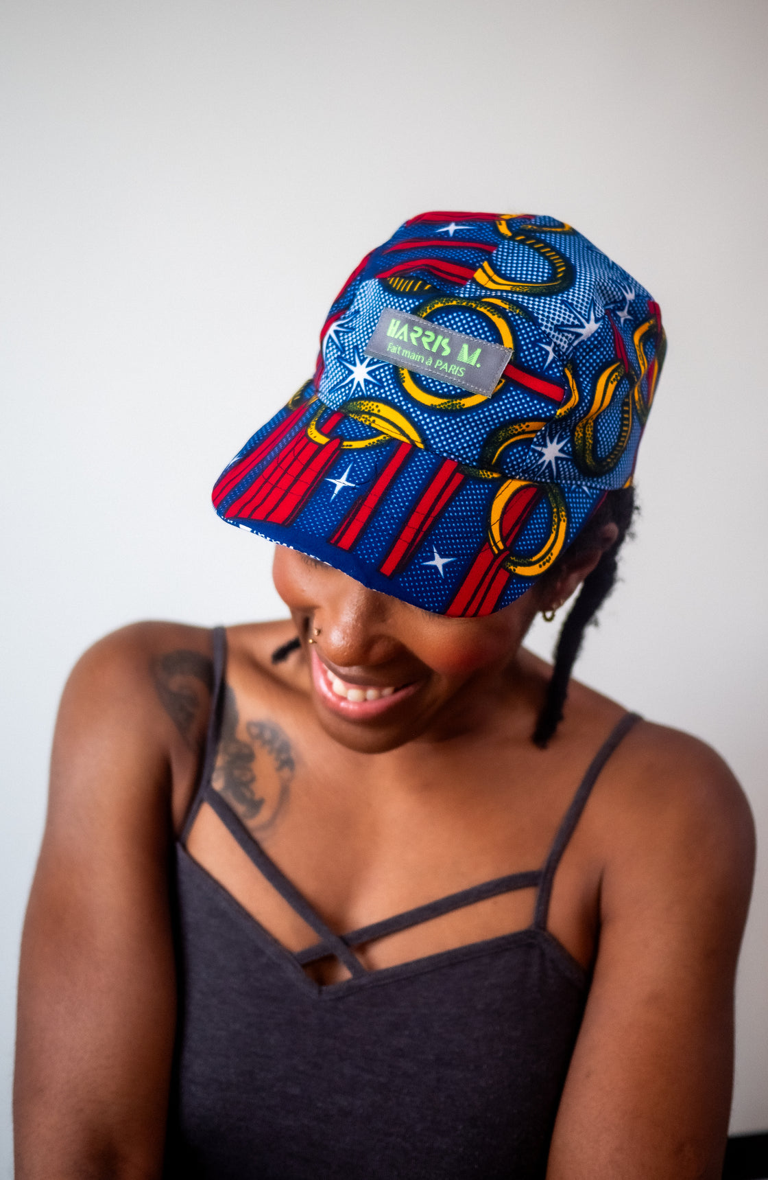 Casquette unisexe en tissu wax – Style, Confort et Protection