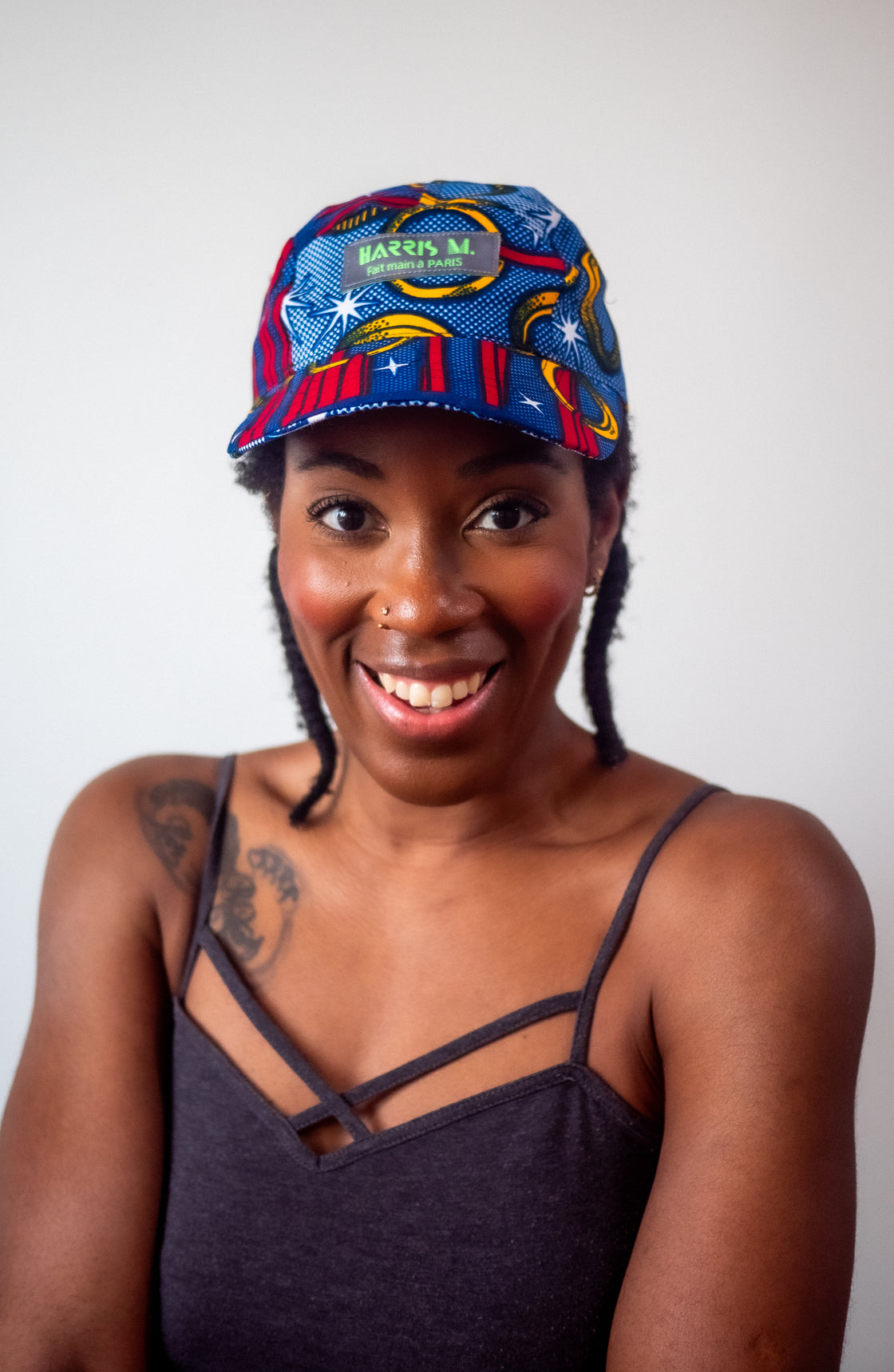 Casquette unisexe en tissu wax – Style, Confort et Protection