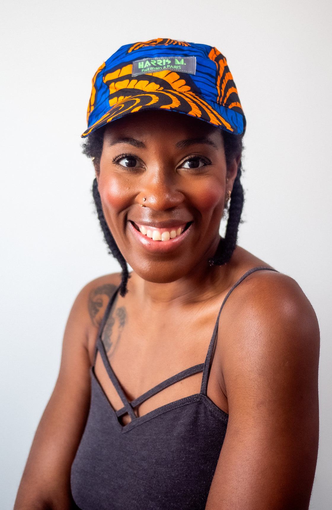 Casquette unisexe en tissu wax – Style, Confort et Protection - Ubuntu Cap
