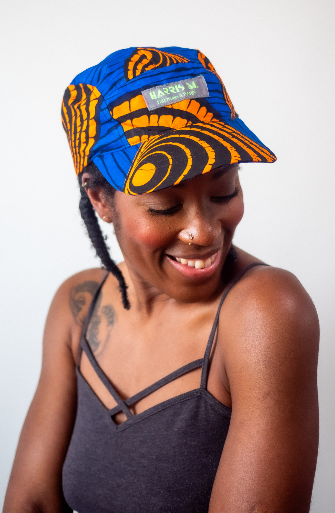 Casquette unisexe en tissu wax – Style, Confort et Protection - Ubuntu Cap