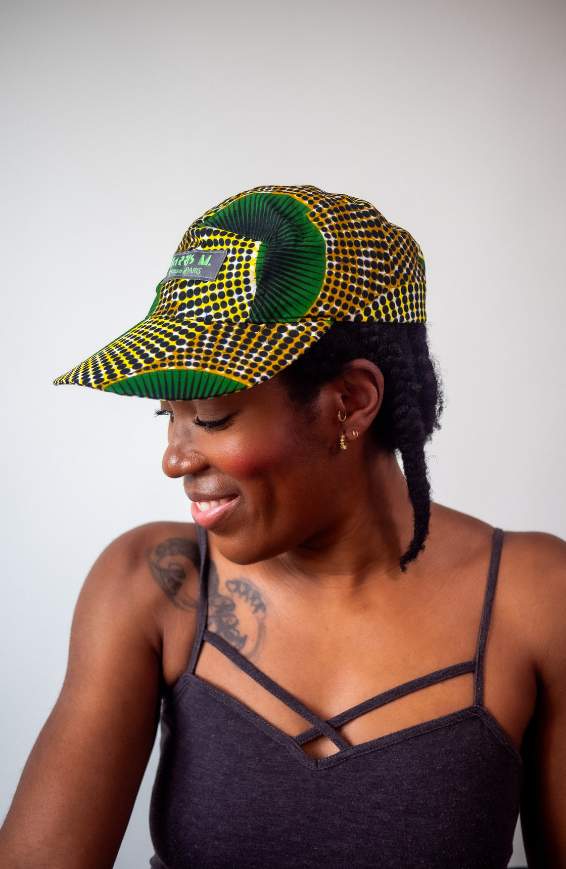 Casquette unisexe en tissu wax – Style, Confort et Protection - Nzinga