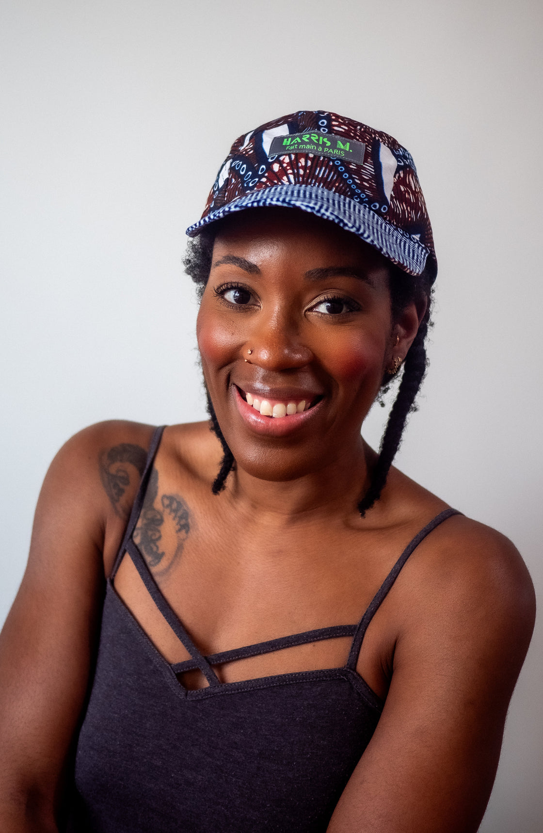 Casquette unisexe en tissu wax – Style, Confort et Protection - Bamako Flow