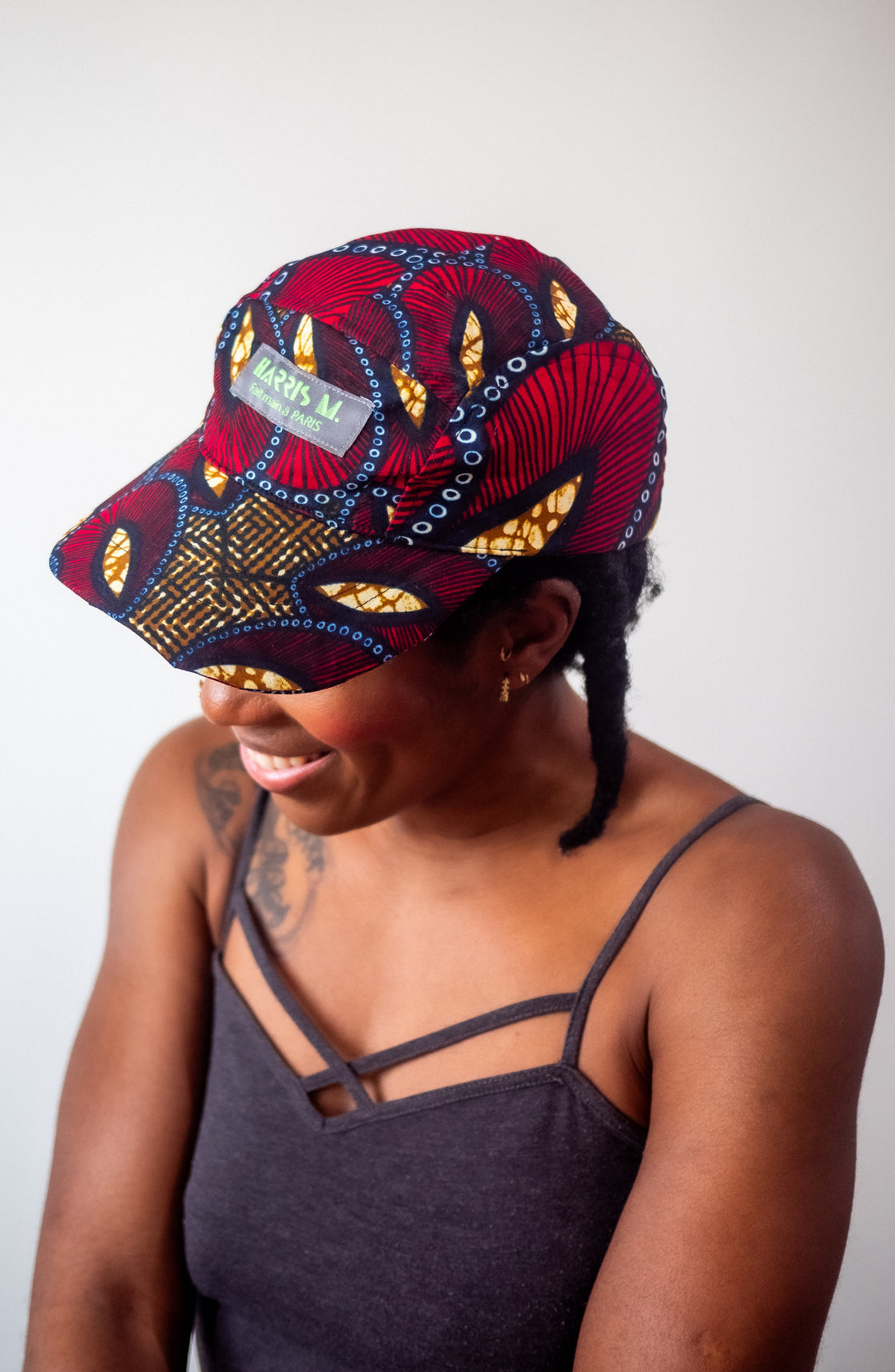 Casquette unisexe en tissu wax – Style, Confort et Protection - Mandé Cap
