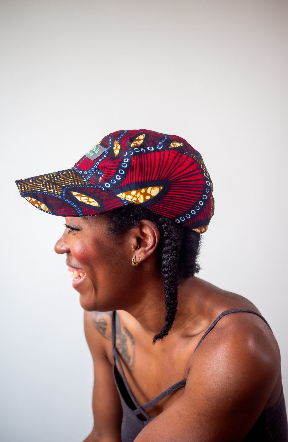 Casquette unisexe en tissu wax – Style, Confort et Protection - Mandé Cap