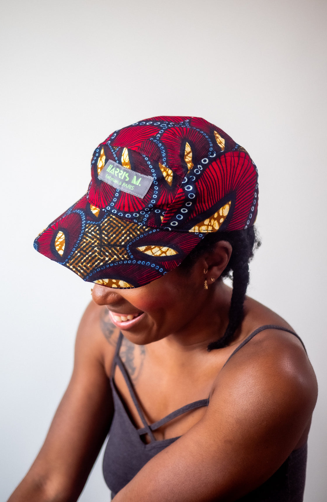 Casquette unisexe en tissu wax – Style, Confort et Protection - Mandé Cap