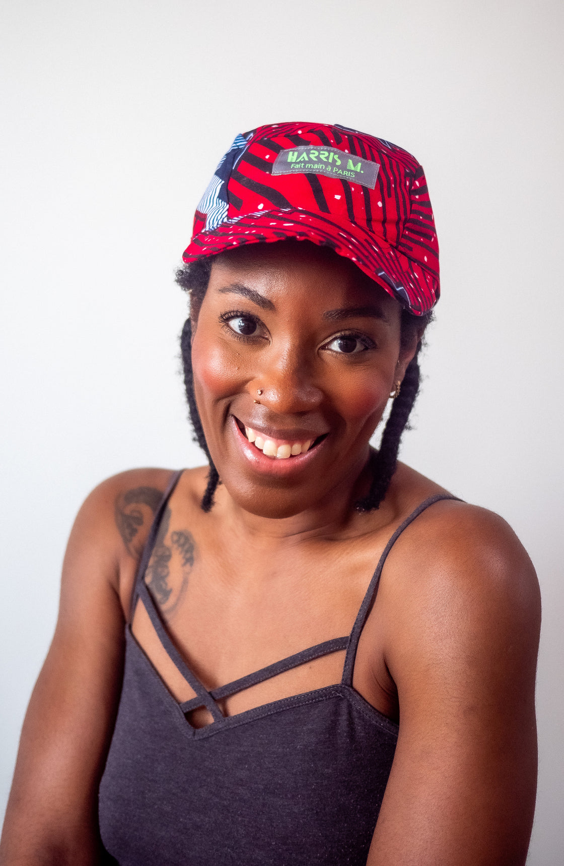 Casquette unisexe en tissu wax – Style, Confort et Protection - Djembé Beat
