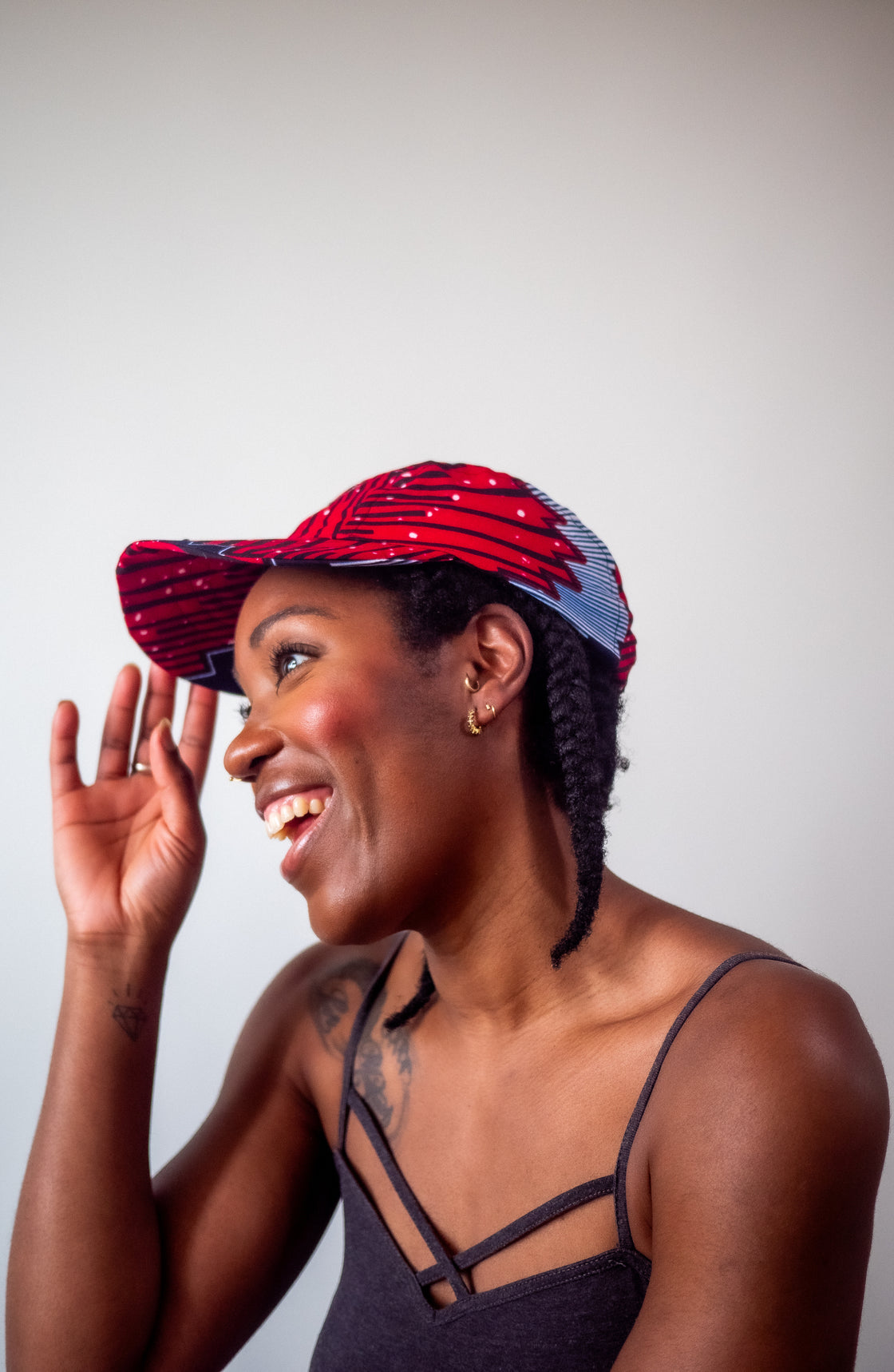 Casquette unisexe en tissu wax – Style, Confort et Protection - Djembé Beat