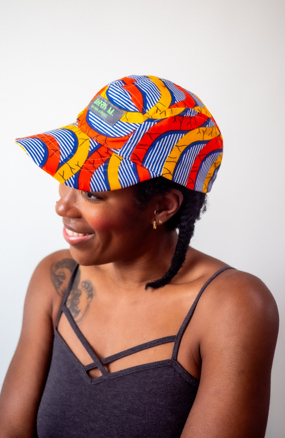 Casquette unisexe en tissu wax – Style, Confort et Protection - Kilimanjaro Cap
