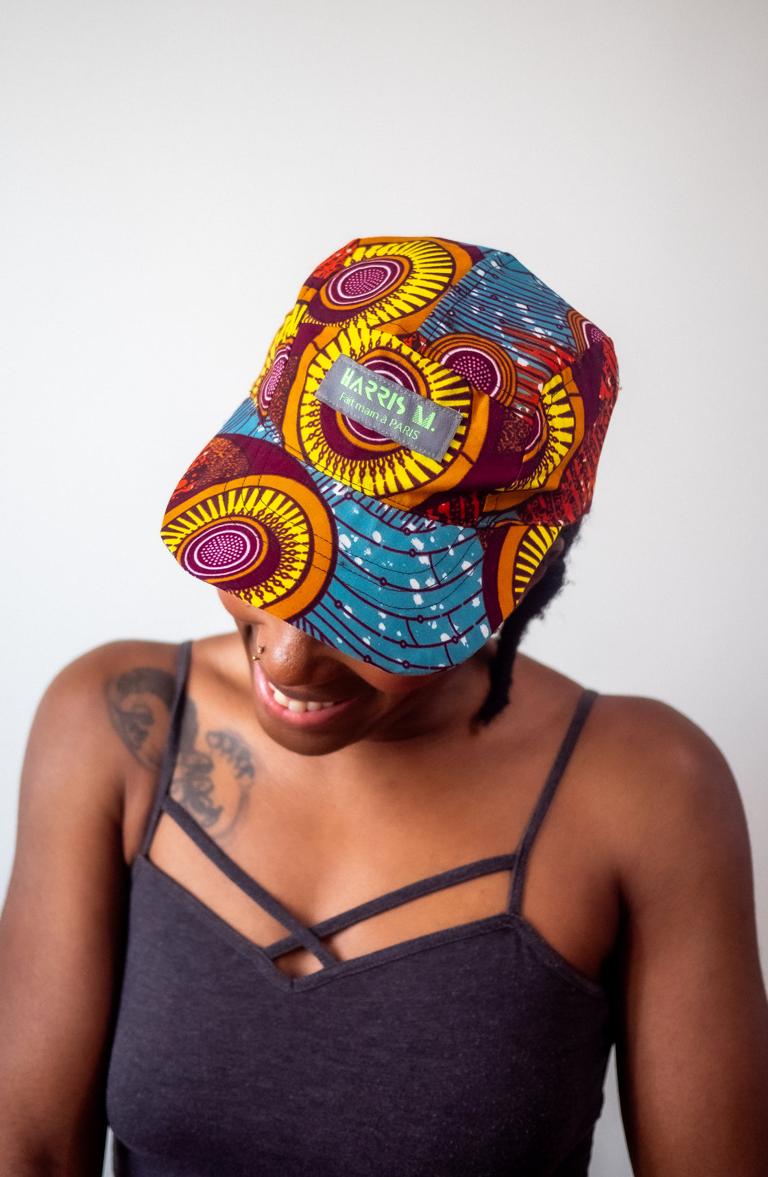 Casquette unisexe en tissu wax – Style, Confort et Protection - Oshun Glow