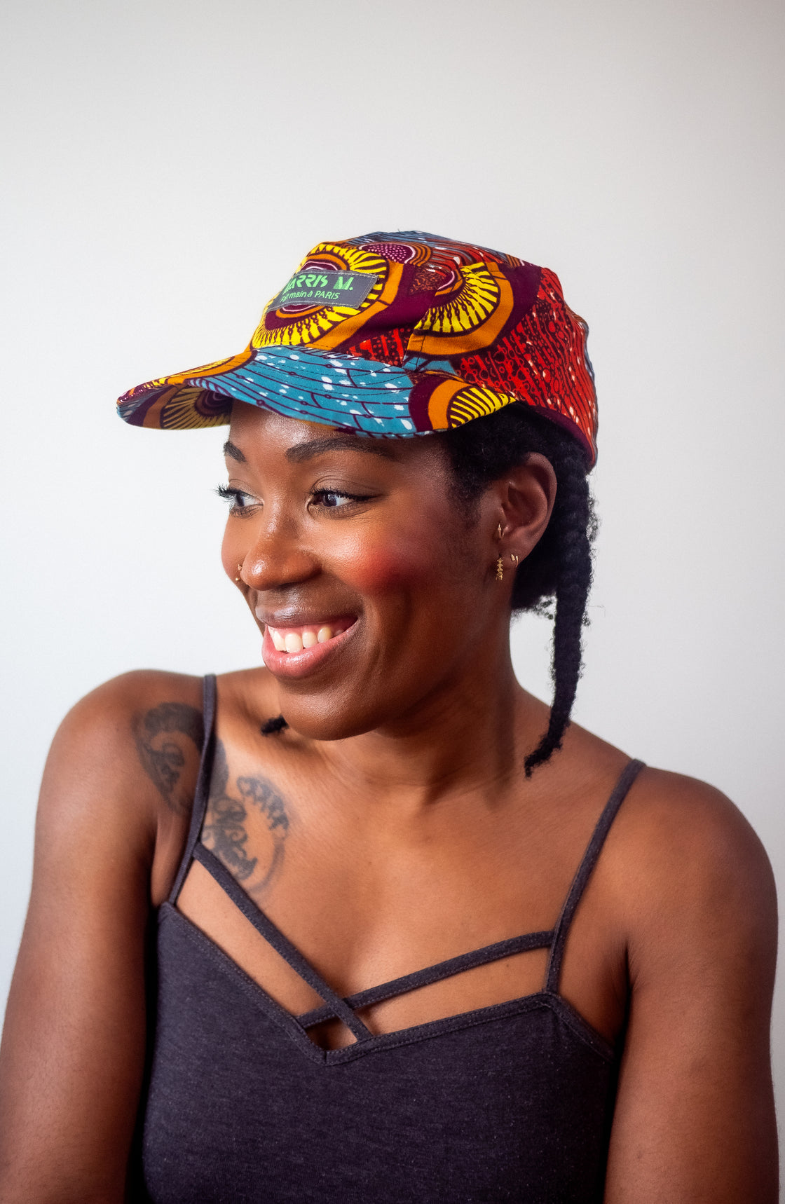 Casquette unisexe en tissu wax – Style, Confort et Protection - Oshun Glow