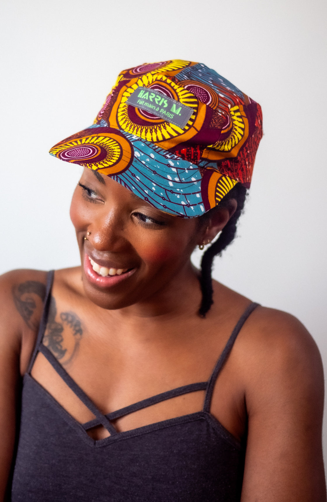 Casquette unisexe en tissu wax – Style, Confort et Protection - Oshun Glow