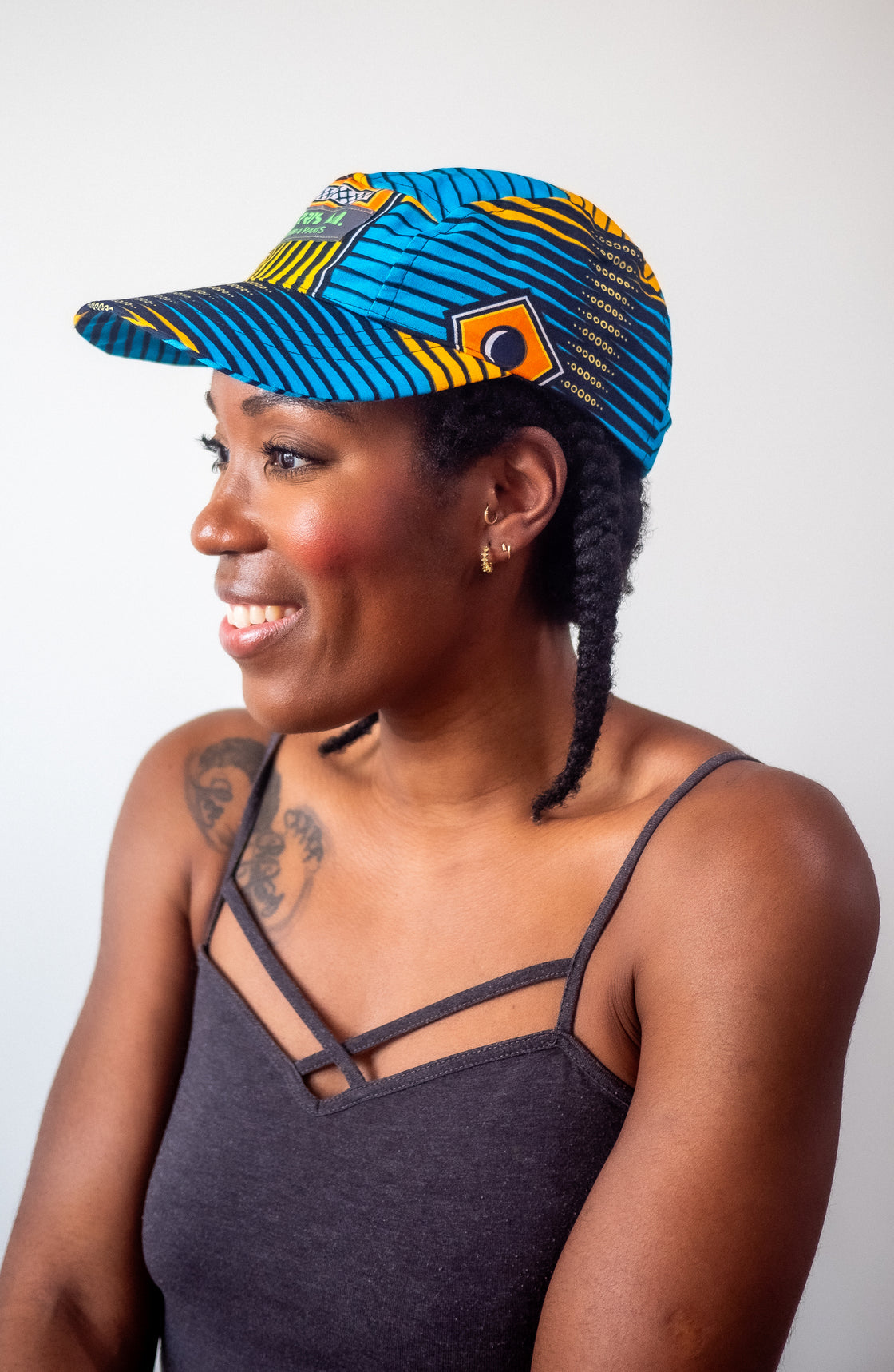 Casquette unisexe en tissu wax – Style, Confort et Protection - Baobab Roots