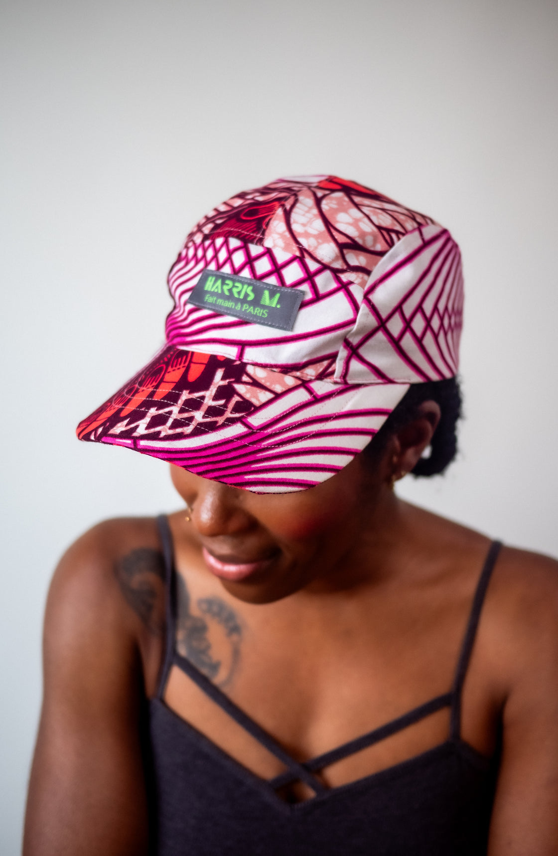 Casquette unisexe en tissu wax – Style, Confort et Protection - Ashanti Crown