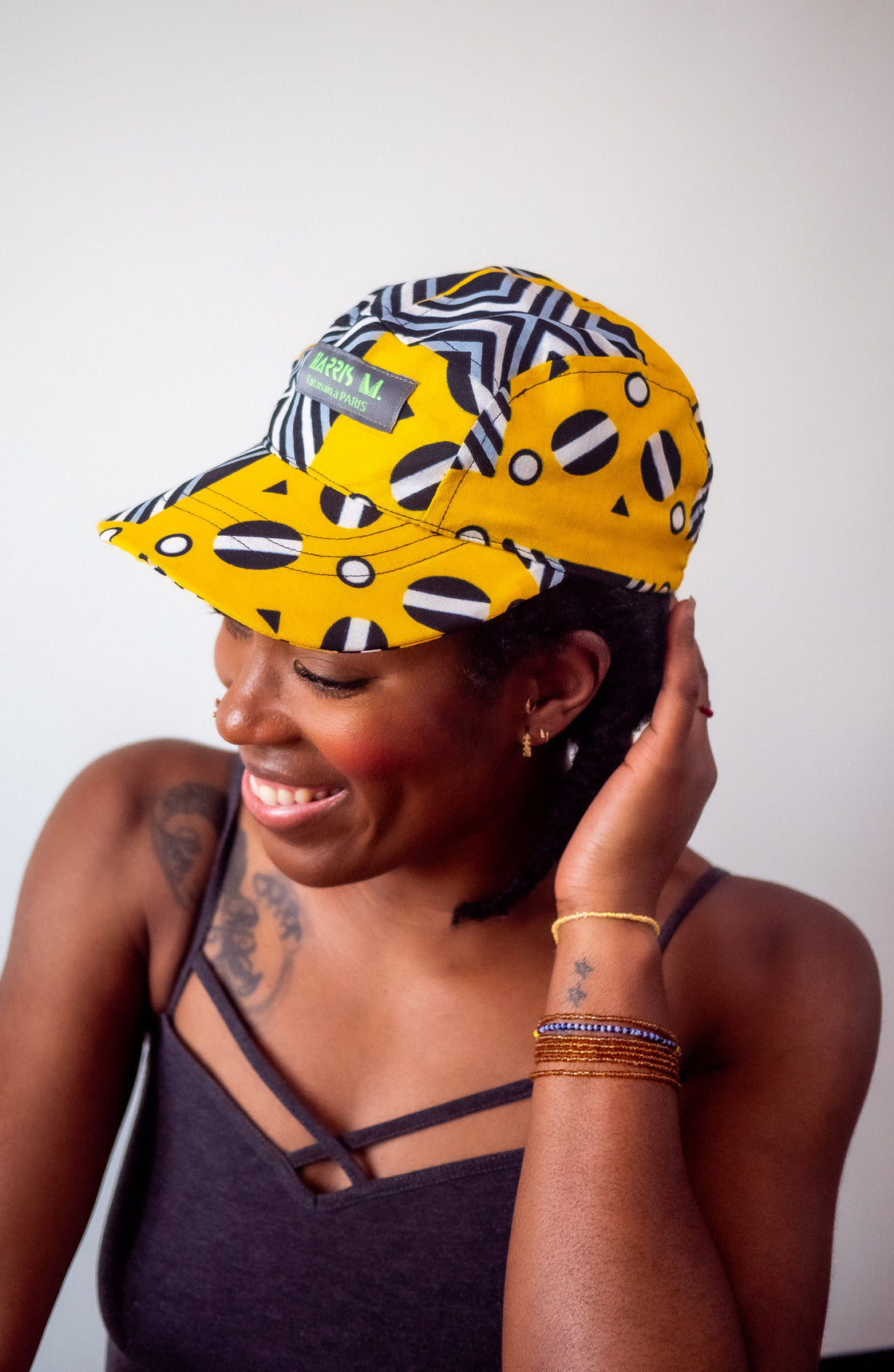 Casquette unisexe en tissu wax – Style, Confort et Protection - Maloya Mood