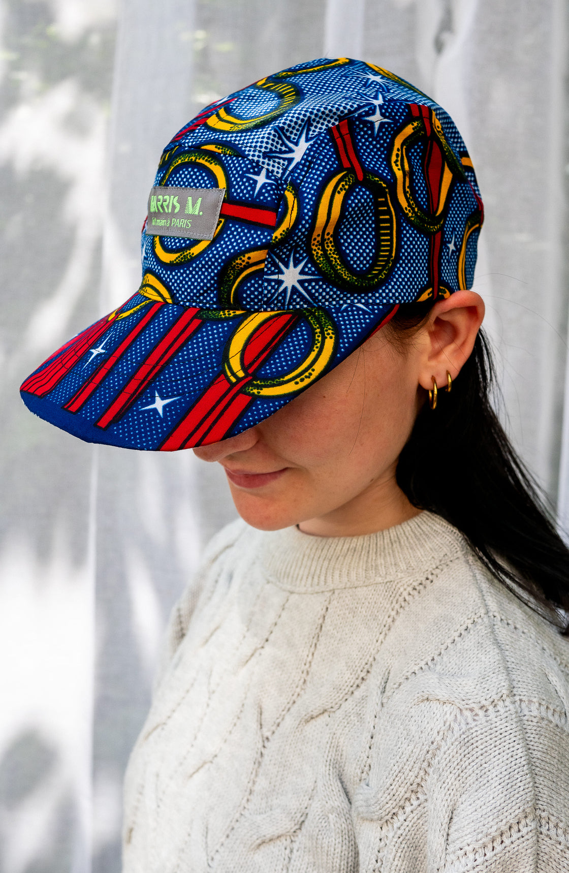 Casquette unisexe en tissu wax – Style, Confort et Protection