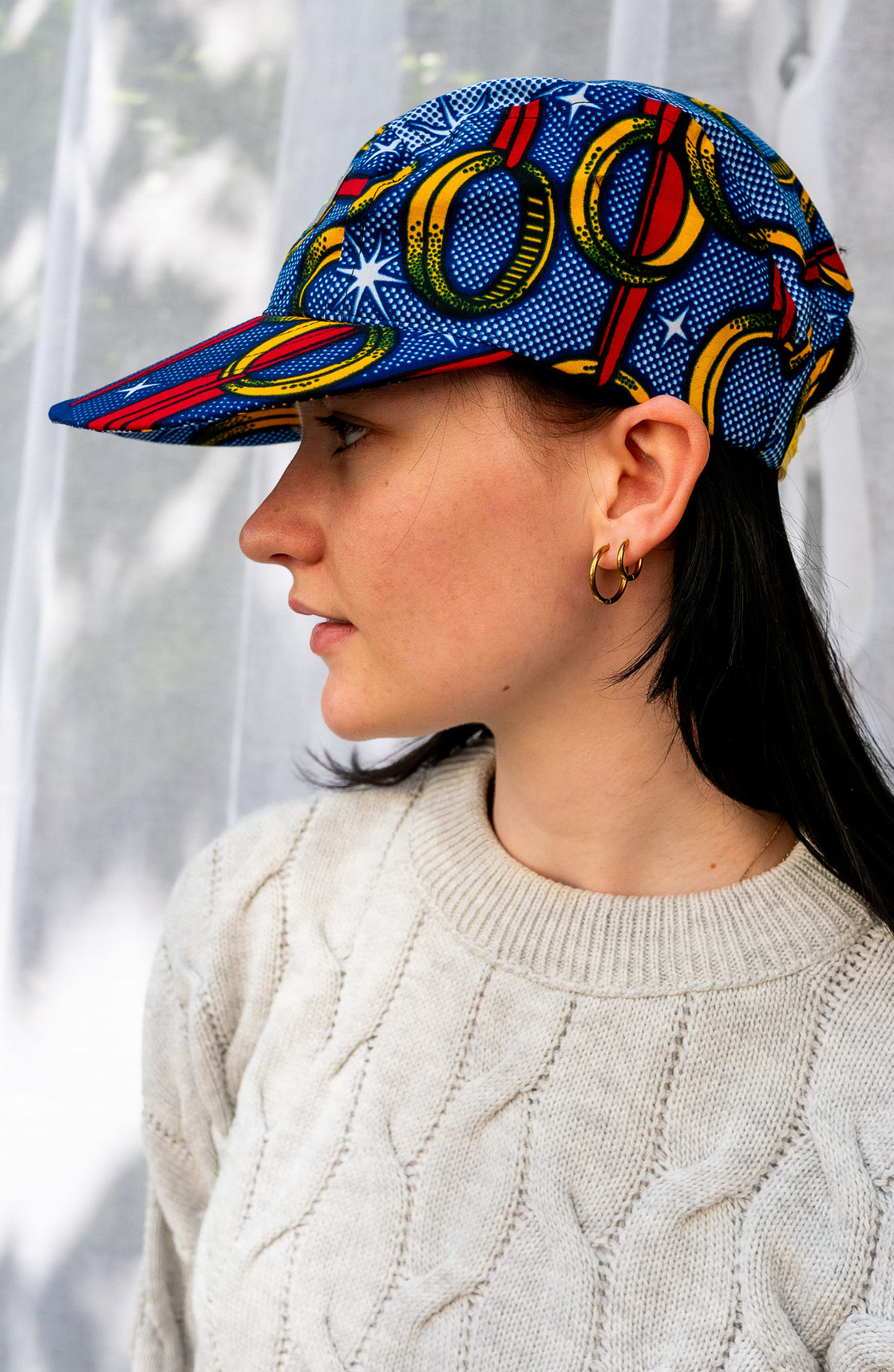 Casquette unisexe en tissu wax – Style, Confort et Protection