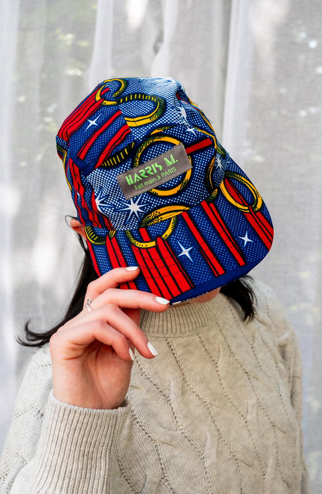 Casquette unisexe en tissu wax – Style, Confort et Protection