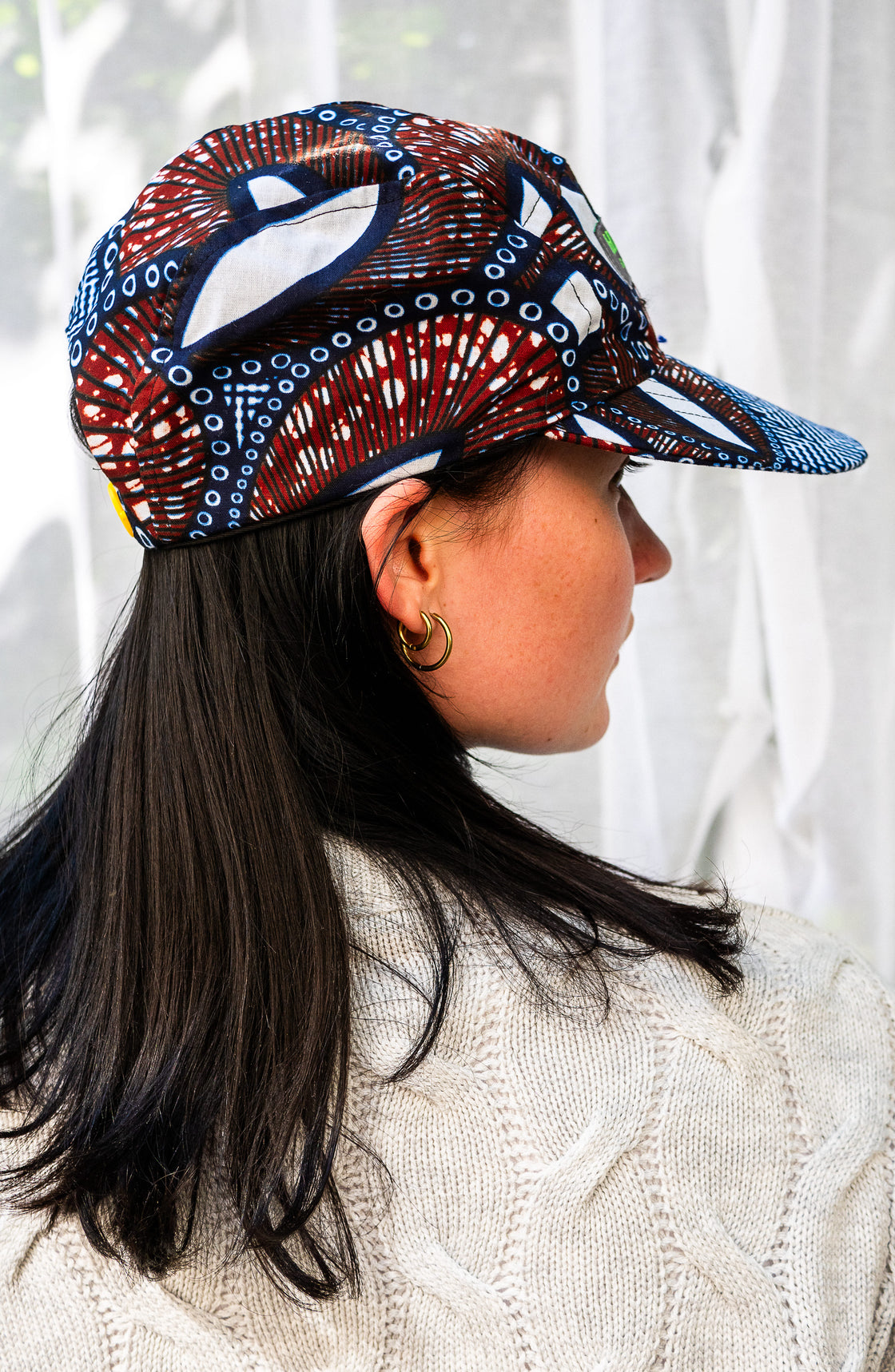 Casquette unisexe en tissu wax – Style, Confort et Protection - Bamako Flow