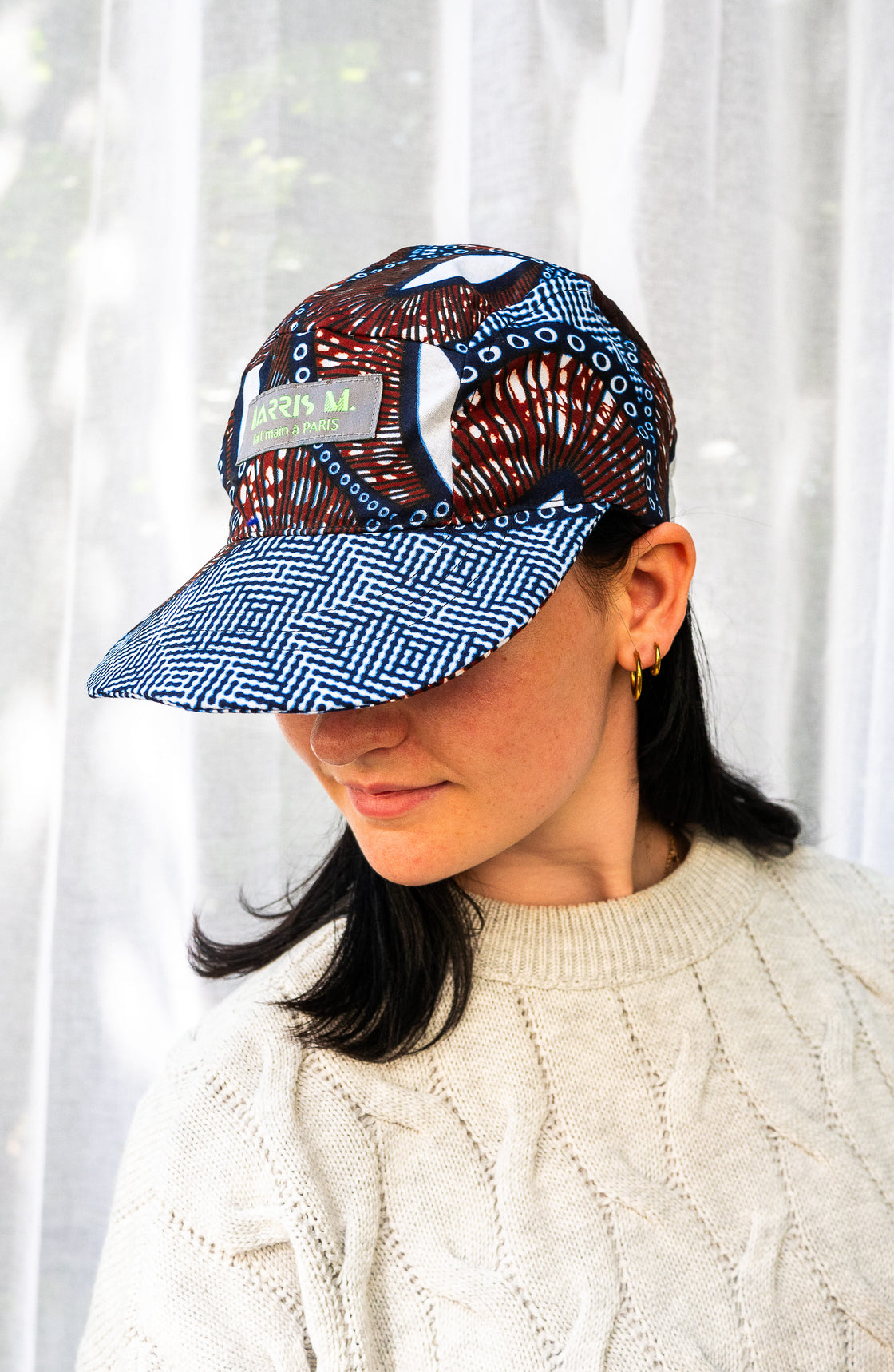 Casquette unisexe en tissu wax – Style, Confort et Protection - Bamako Flow