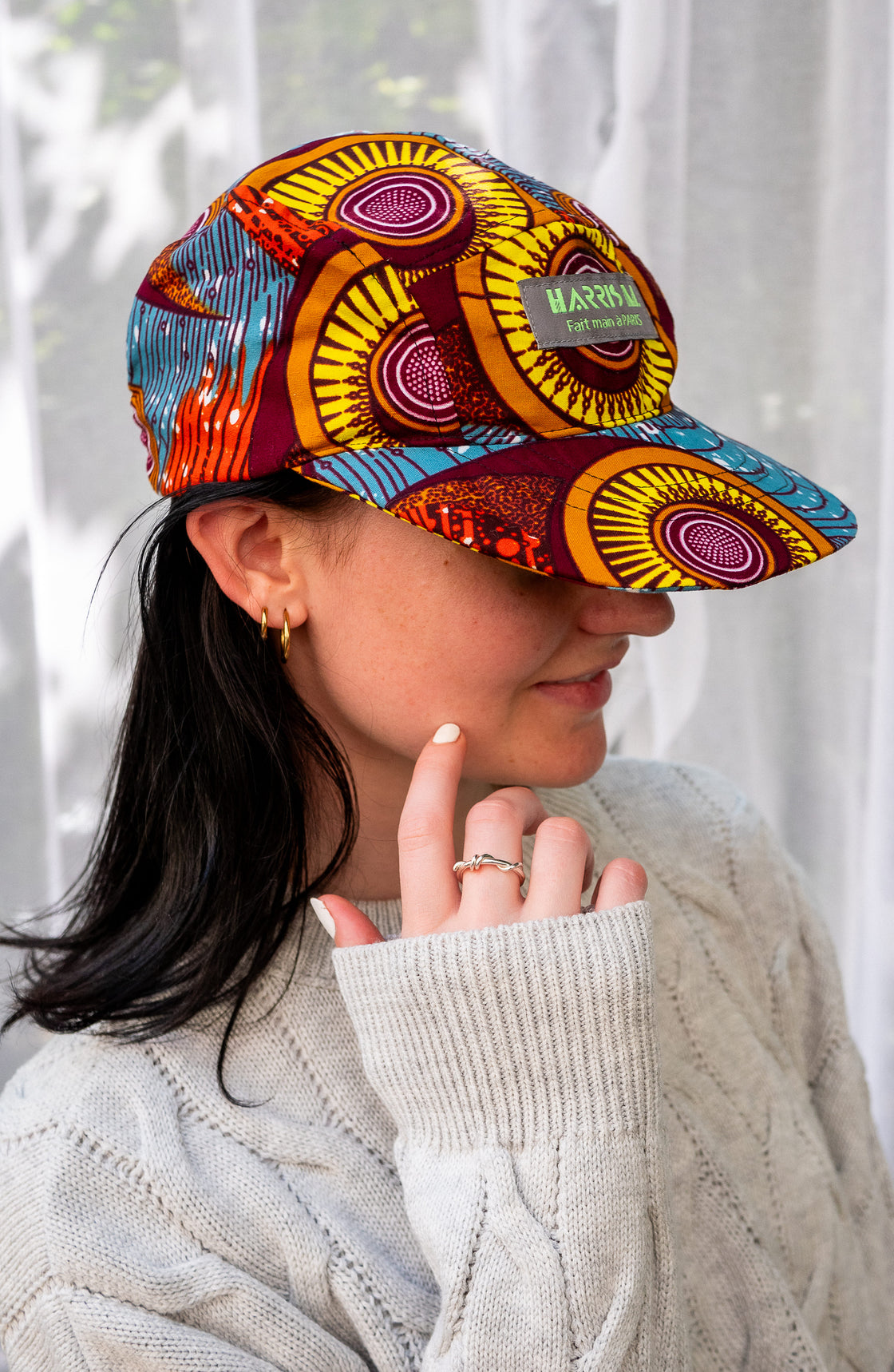 Casquette unisexe en tissu wax – Style, Confort et Protection - Oshun Glow