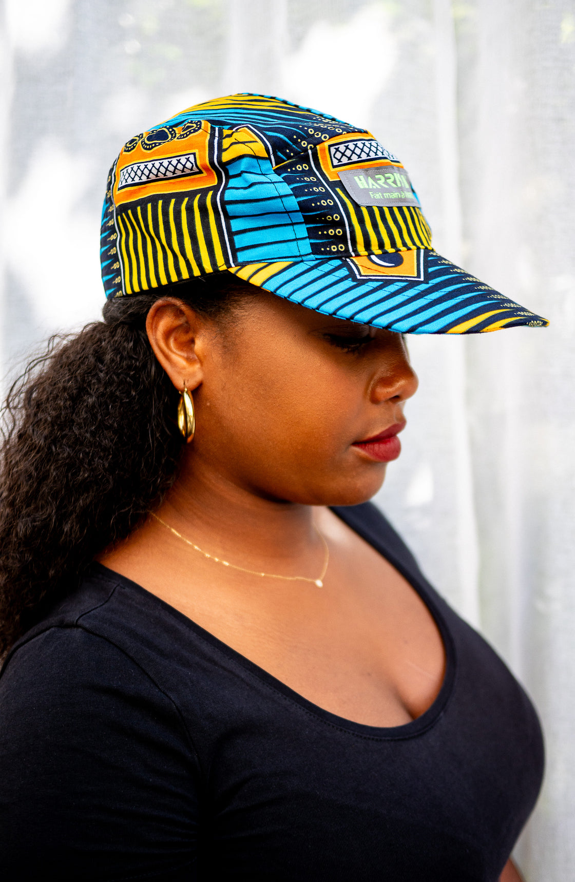 Casquette unisexe en tissu wax – Style, Confort et Protection - Baobab Roots