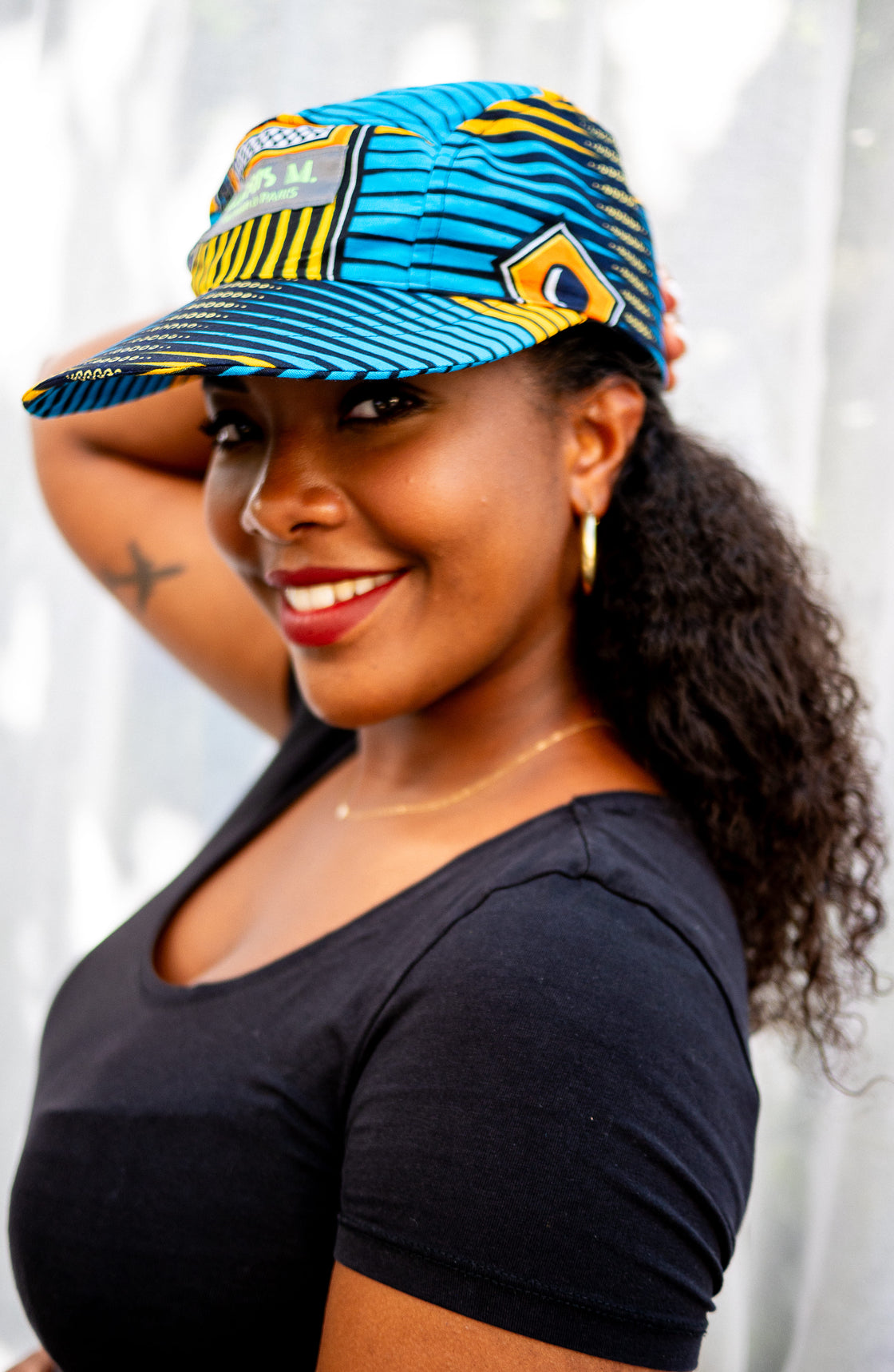 Casquette unisexe en tissu wax – Style, Confort et Protection - Baobab Roots