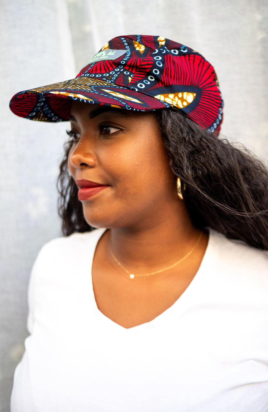 Casquette unisexe en tissu wax – Style, Confort et Protection - Mandé Cap