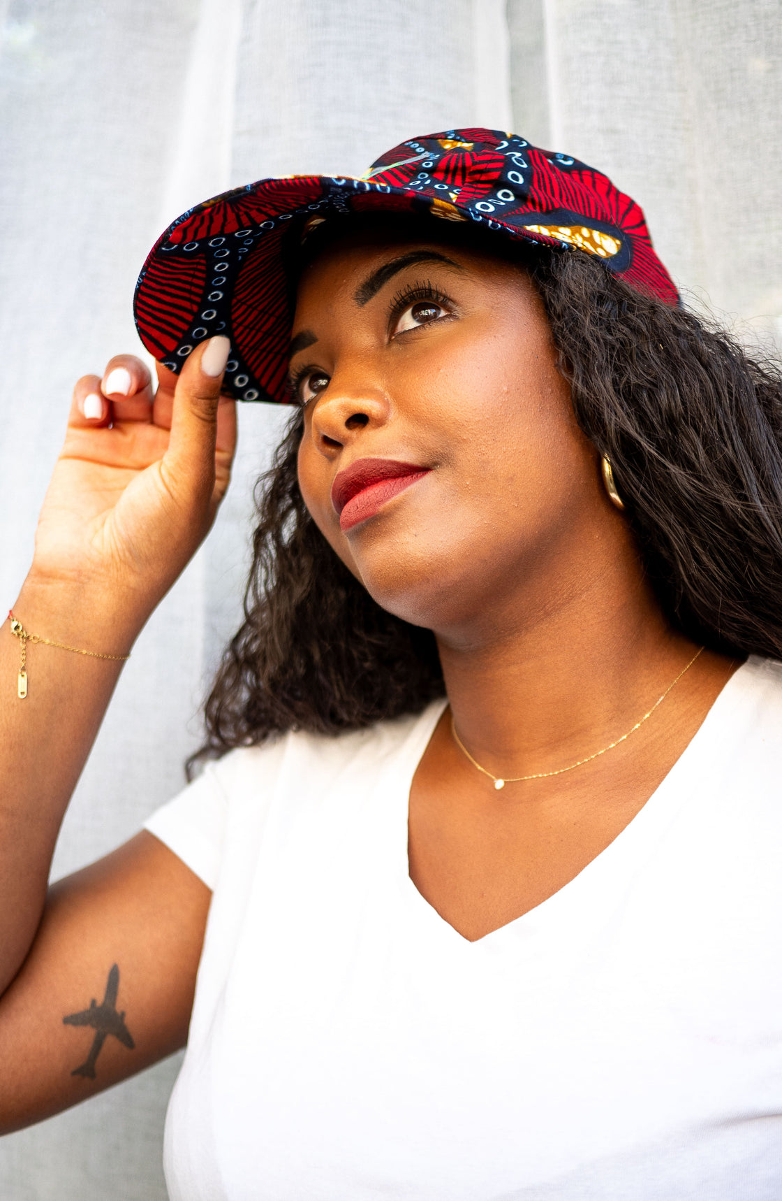 Casquette unisexe en tissu wax – Style, Confort et Protection - Mandé Cap