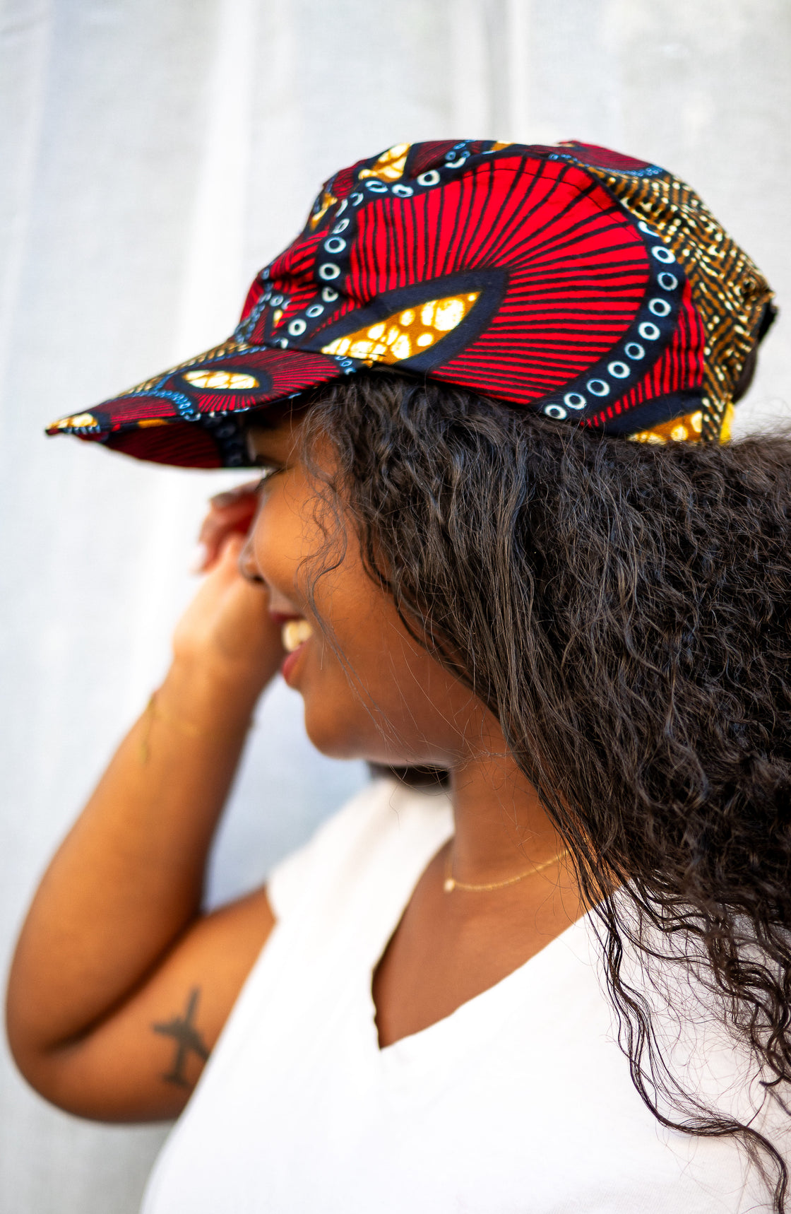 Casquette unisexe en tissu wax – Style, Confort et Protection - Mandé Cap