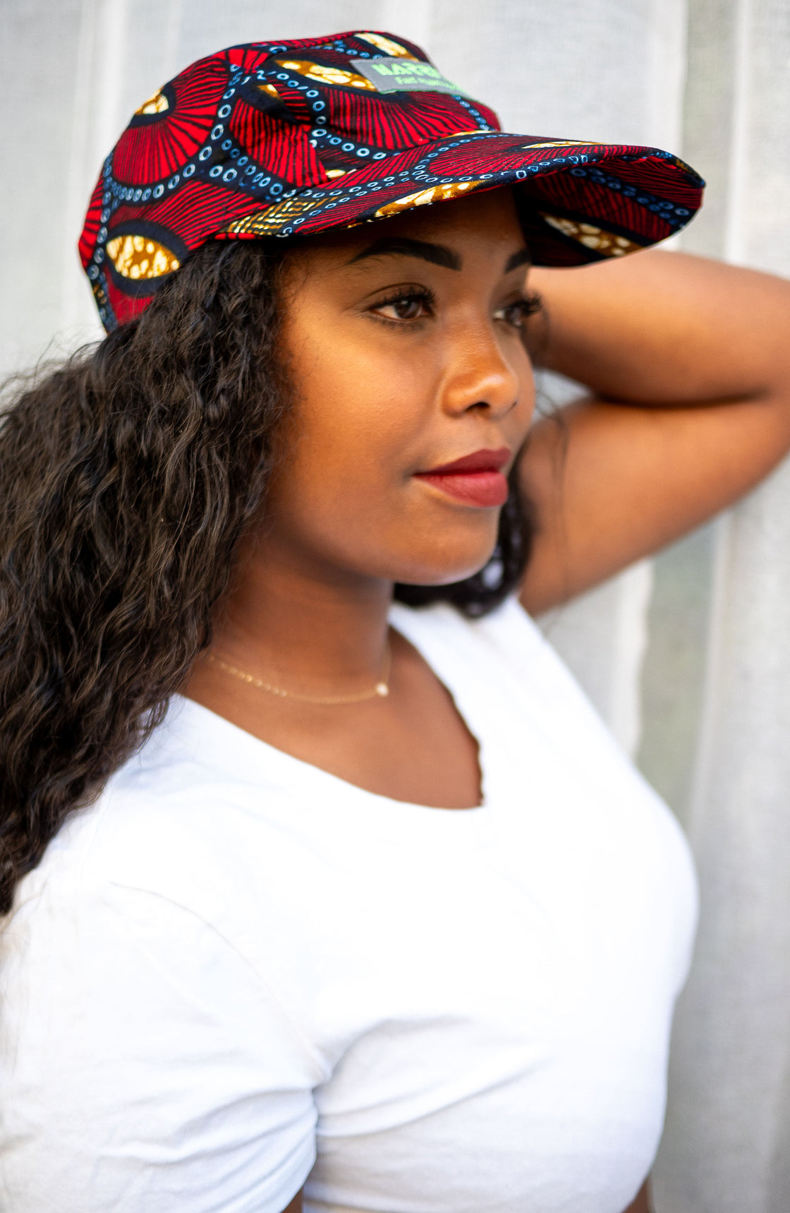 Casquette unisexe en tissu wax – Style, Confort et Protection - Mandé Cap