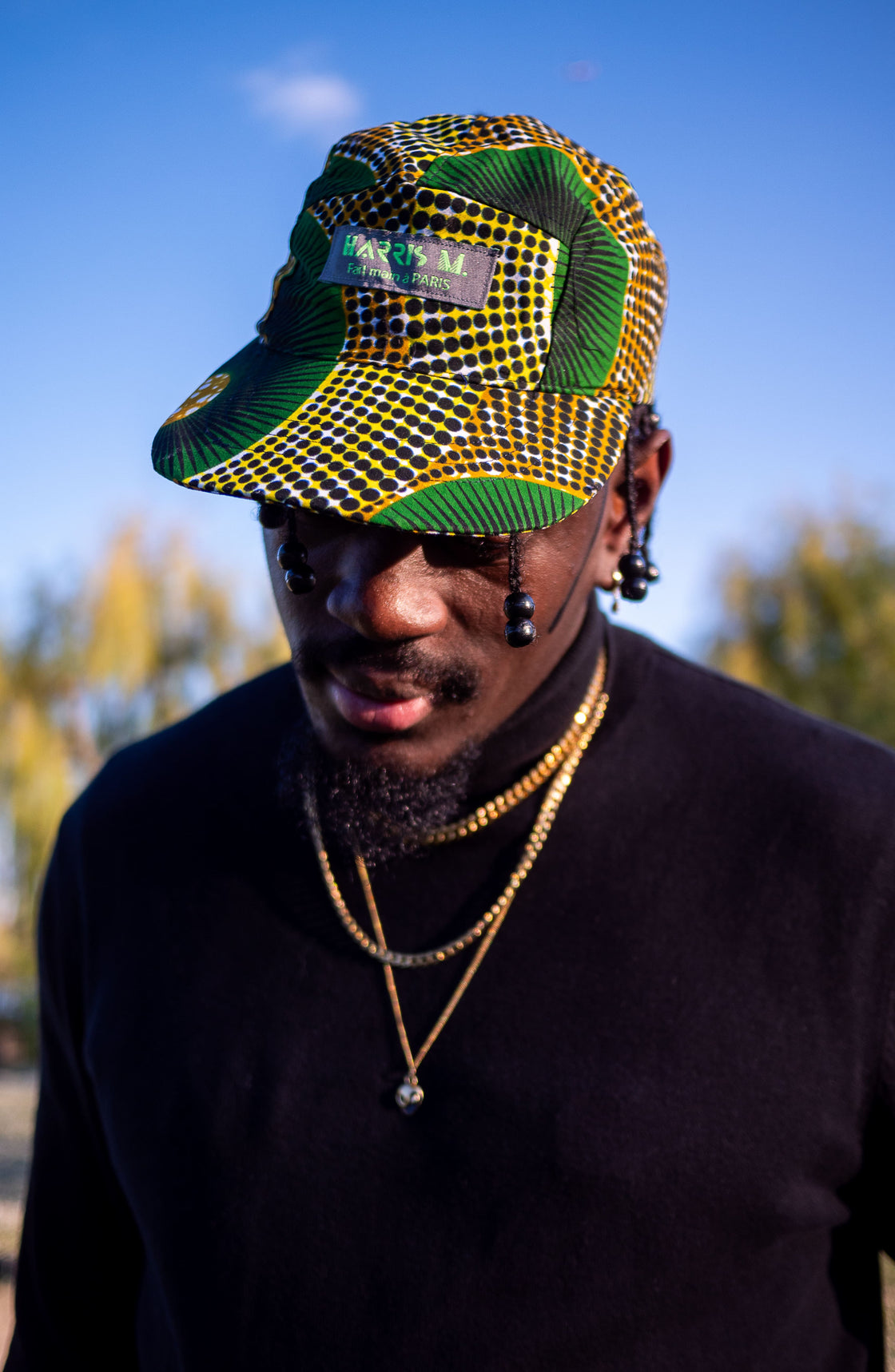 Casquette unisexe en tissu wax – Style, Confort et Protection - Nzinga