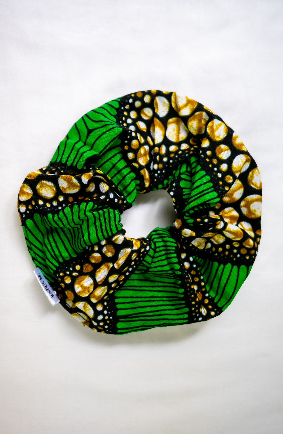 Chouchou wax tons Vert/Bleu