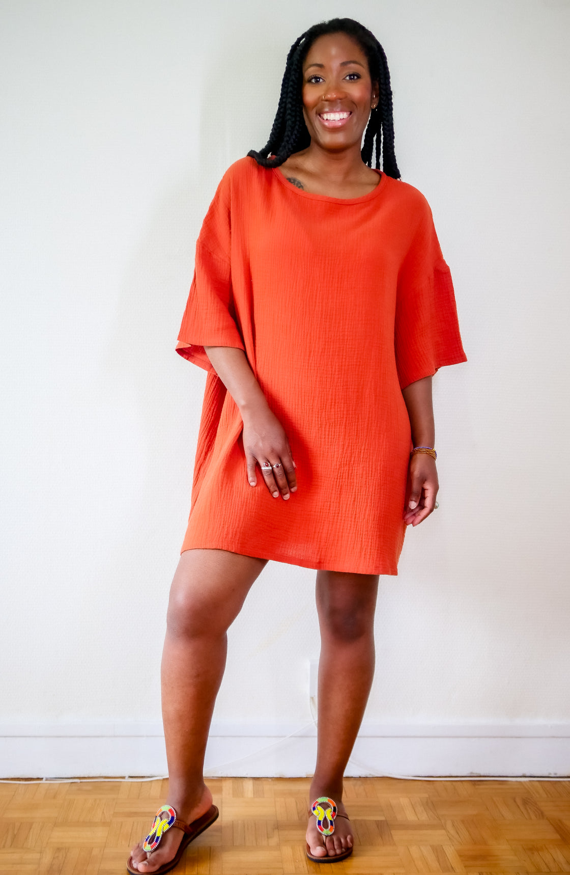 Robe T-Shirt Terracotta