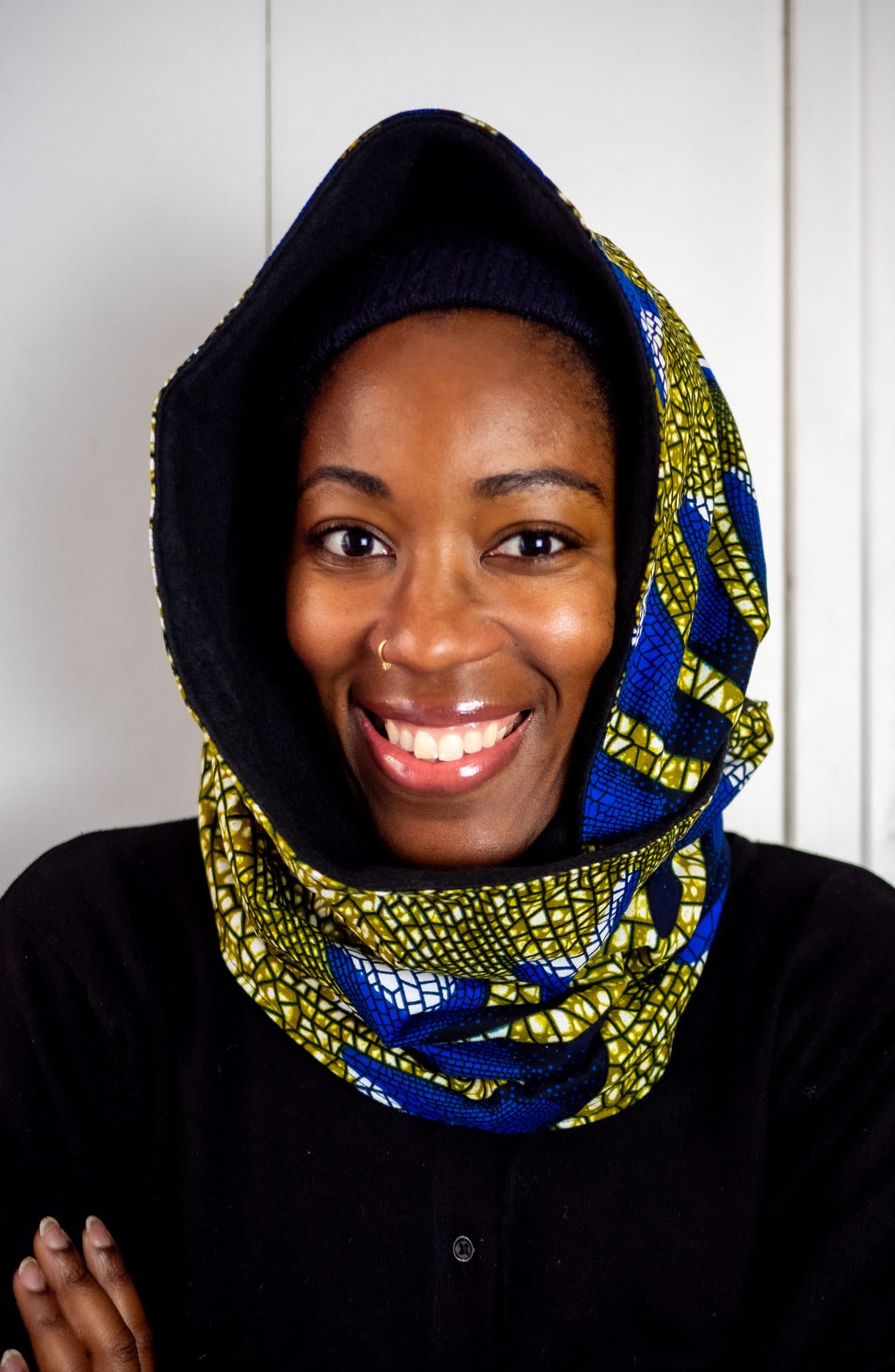 Snood wax Bleu Kaki