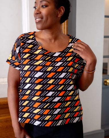 Blouse wax  Foutika - Bogo Noir