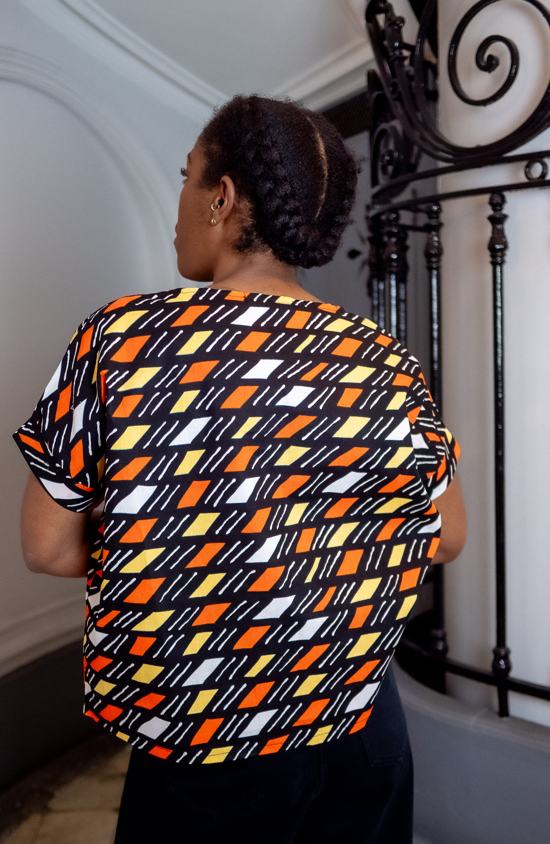 Blouse wax  Foutika - Bogo Noir