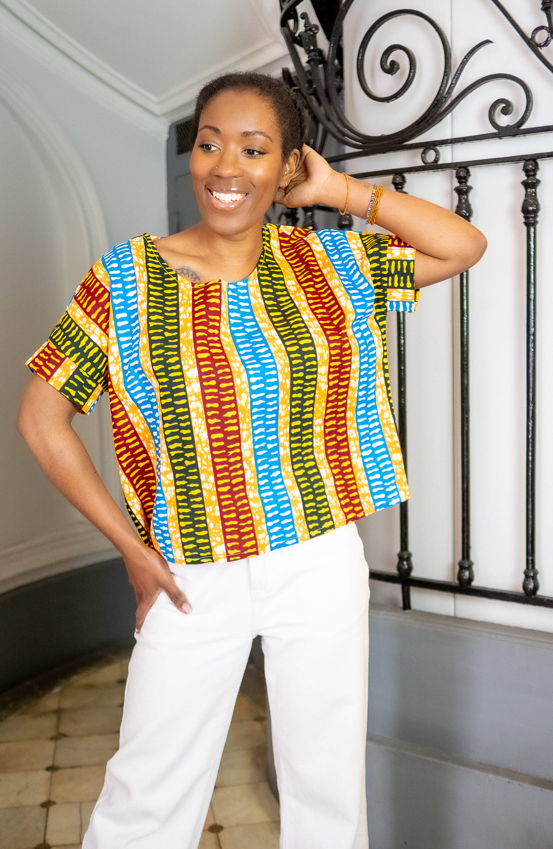 Blouse wax  Foutika -Tiya